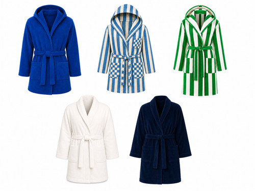 Adult bathrobe unisex soft - unisex,