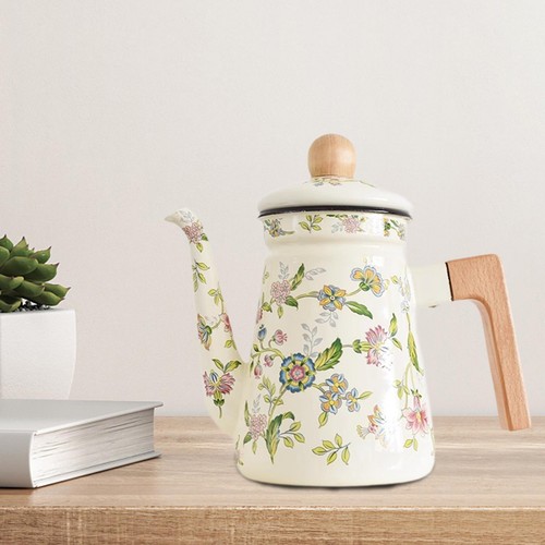 Enamel coffee pot - enamel,