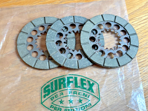Agusta 125 clutch plates - ,
