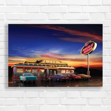 Duskthemed Retro American