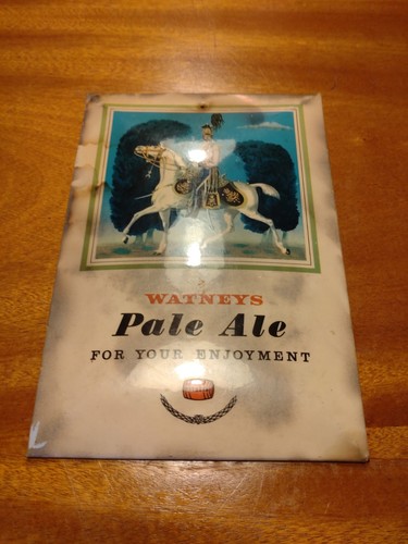 Vintage watneys pale ale pub - watneys,