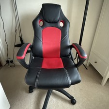 Gaming chair red - &, black