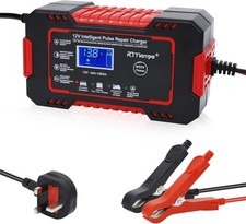 Car Battery Charger 12V 6A Fully Automatic Smart Charger ATV SUV Jump Starter UK