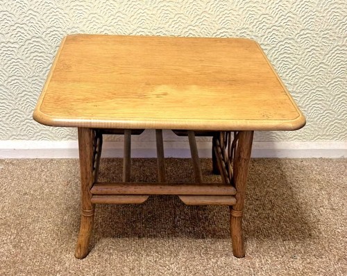 Bamboo style coffee table cane - bamboo,