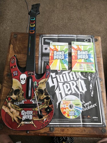 Guitar hero xbox 360 metallica - guitar,