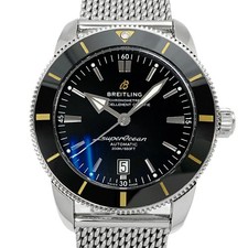 BREITLING WATCH SUPEROCEAN HERITAGE B20 AUTOMATIC 46 AB2020121B1A1 BLACK MEN'S