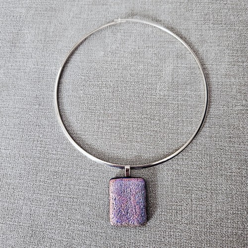 Handmade fused dichroic - handmade,
