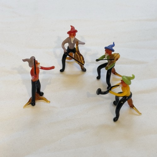 Murano art glass miniature - glass, set