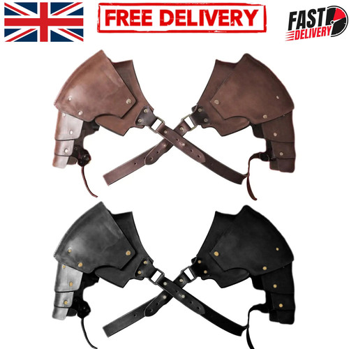 Medieval leather shoulder - medieval,