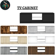 TV Cabinet with LED Lights, TV Stand, Media Entertainment Centre Unit vidaXL