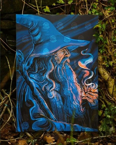 Gandalf and his pipe - gandalf, a3