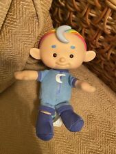 Cloudbabies Baba Blue 7" Soft  Toy Doll Vinyl Head Cloud Babies 2012 (a7)