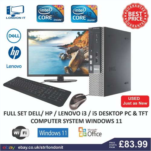 Dell intel core i5 i7 - hp,