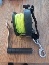 Custom Diver Versa Ratchet Reel - Yellow line, 70mtrs