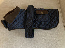PAWS Navy blue dog jacket - size small