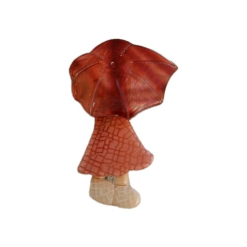 Lea stein genuine brooch - brooch,