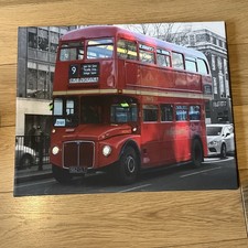 Canvas Picture Red London Bus USED ?️ 