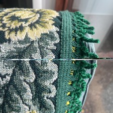 Vintage USA Floral Bed Throw