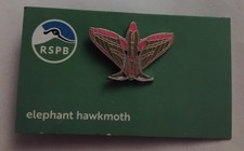 Rspb Pin Badge Of A Elephant
