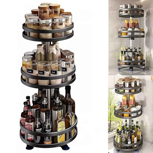 Tier rotating spice - rotating, rack