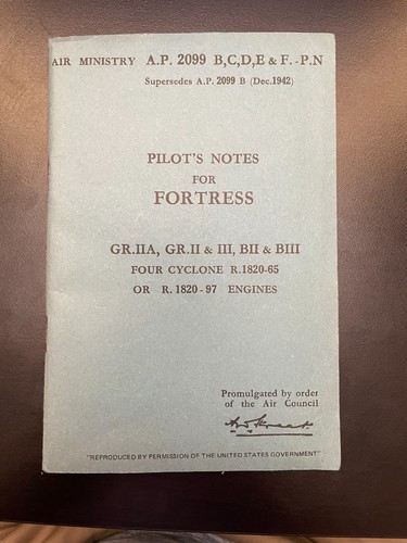 Pilot notes for - pilot's,