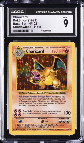 1999 base set shadowless 4 - 1999,