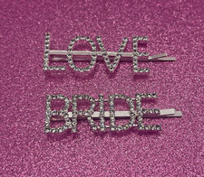 2 X Rhinestone Diamante