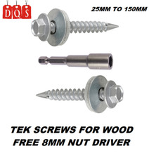 SELF DRILLING WOOD TEK SCREWS