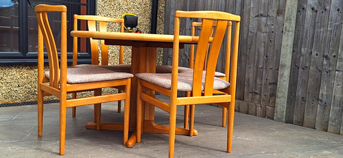 Table vintage danish oak - danish,