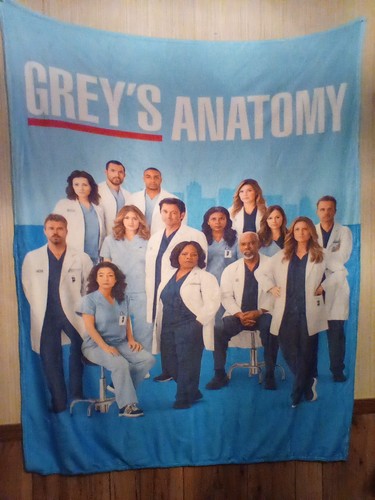 Grey anatomy blanket - anatomy,
