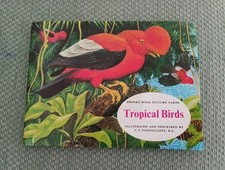 Brooke Bond - Complete Set - 50 Tropical Birds Cards in Album 1961 - Excellent
