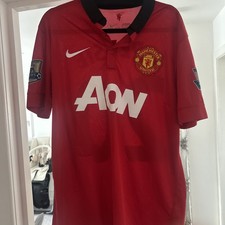 Manchester United 2012/2013 Robin Van Persie Men's Medium Shirt