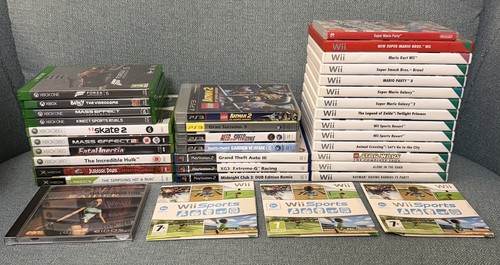 Game bundle wii ps2 - 35, bundle!