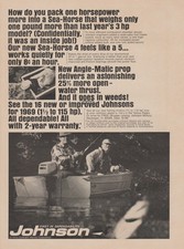 1969 Johnson Outboard Boat