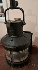 Genuine Antique/ Vintage Masthead Light Patt 25a Lamp WW2 Dated 1943 