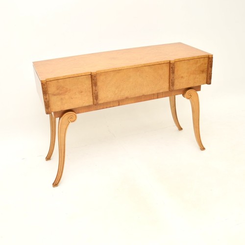 Art deco burr walnut - art,