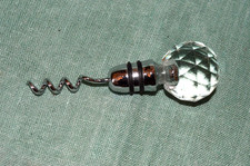 MURANO GLASS KNOB CORK SCREW