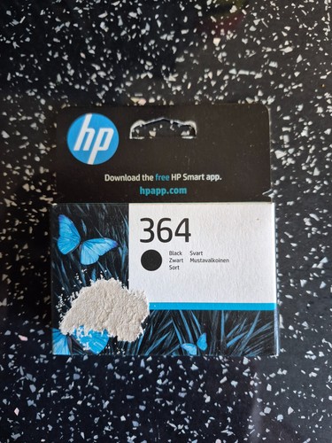 Genuine 364 black ink - hp,