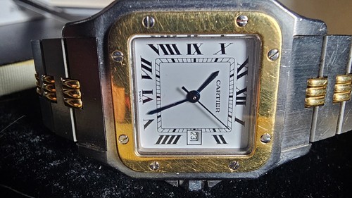 Cartier santos 2961 two tone - cartier,