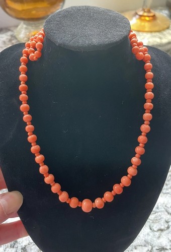 Antique natural salmon - natural, red