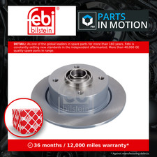 2x Brake Discs Pair Solid fits