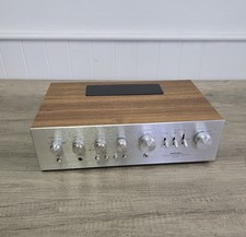 Rotel Stereo Amplifier RA-412 Vintage 1970's Wooden Case READ LISTING