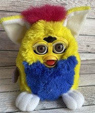 Vintage Furby Baby Edition 1999 Pink/Blue/yellow. Working   