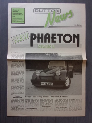 Dutton kit cars - dutton,