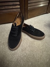 Fiorucci black plimsole lace