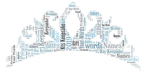 Word art picture - picture, personalised