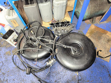 2x 50L LPG Tank With Full Kit - Half-Full with Gas, Used, Good Condition