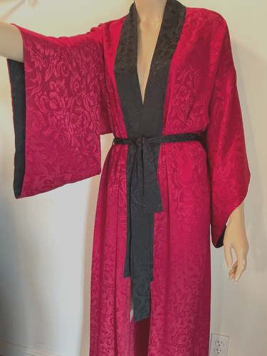 Vintage kimono dressing gown - dressing,
