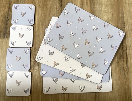 Denby placemats coaster set - placemats,