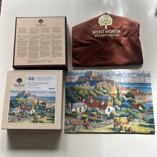 Wentworth wooden jigsaw puzzle - wooden,